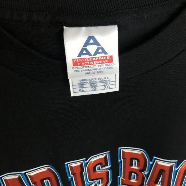 Vintage 2004 NBA Detroit Pistons World Champions "Bad Is Back" T-Shirt (XL)