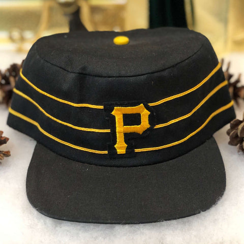 Vintage MLB Pittsburgh Pirates Pillbox Stretch Fit Hat (XL)