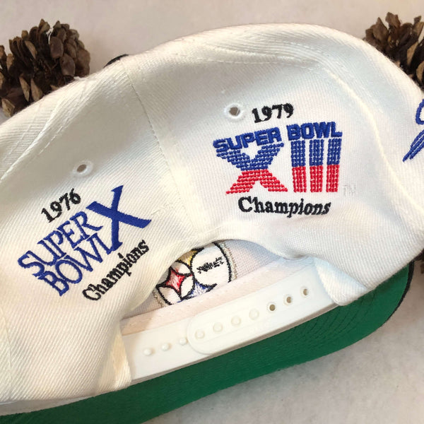 Vintage Deadstock NWOT NFL Pittsburgh Steelers Annco Championships Wool Snapback Hat