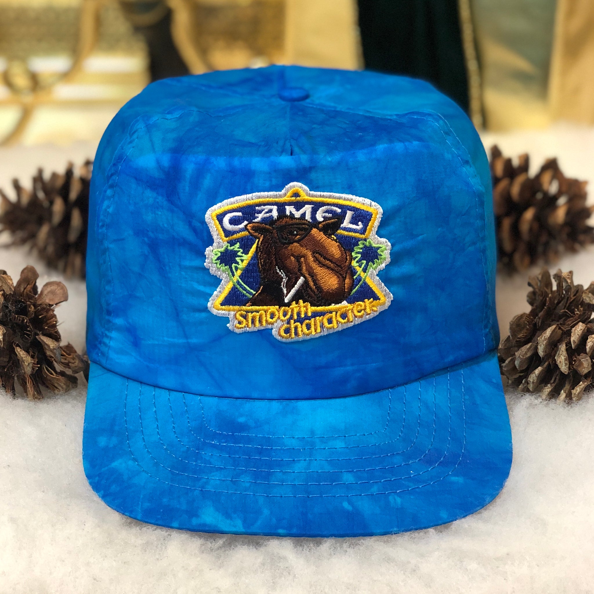 Vintage Joe Camel Smooth Character Nylon Snapback Hat