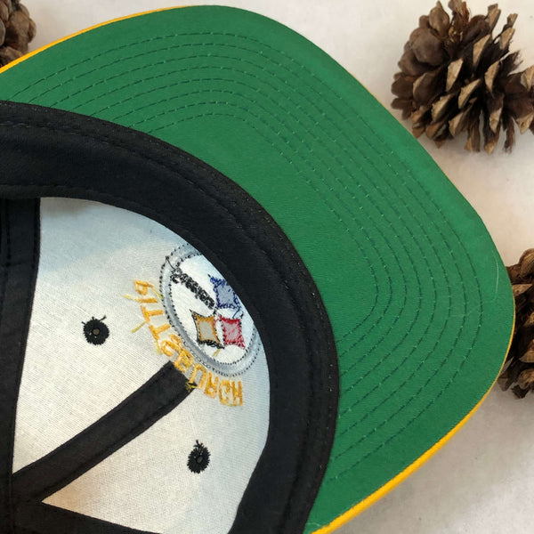 Vintage NFL Pittsburgh Steelers AJD Twill Snapback Hat