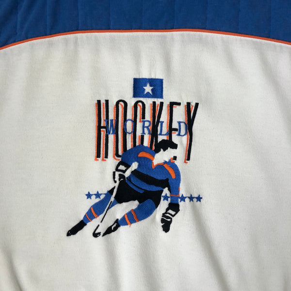 Vintage Nike Hockey World Crewneck Sweatshirt (XL)