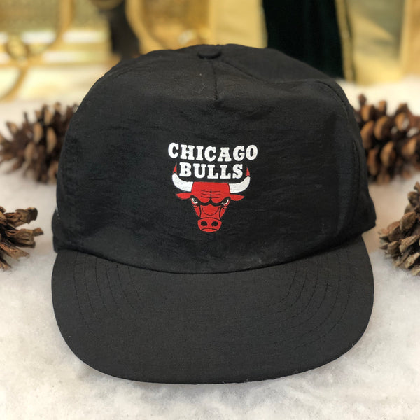 Vintage Deadstock NWOT NBA Chicago Bulls MLB Chicago White Sox WMAQ News 67 Promo Reversible Nylon Snapback Hat