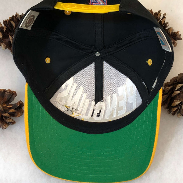 Vintage NHL Pittsburgh Penguins Logo 7 Wool Snapback Hat