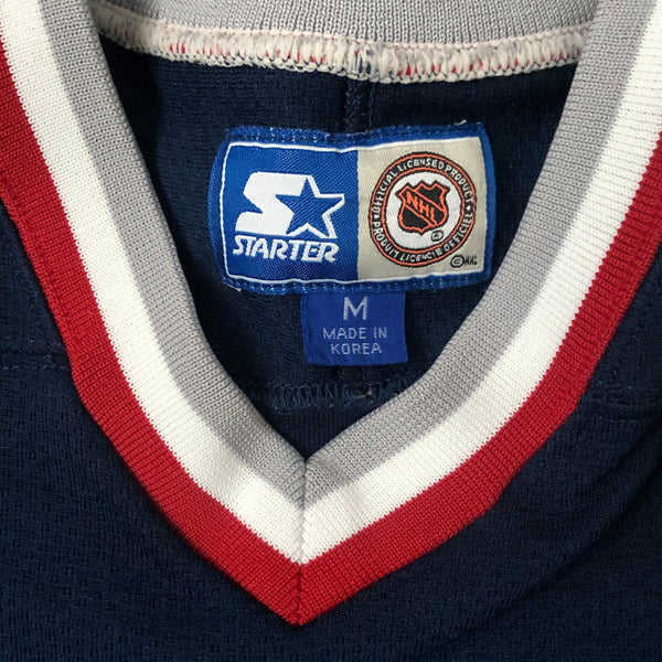 Vintage NHL New York Rangers Lady Liberty Wayne Gretzky Starter Jersey (M)