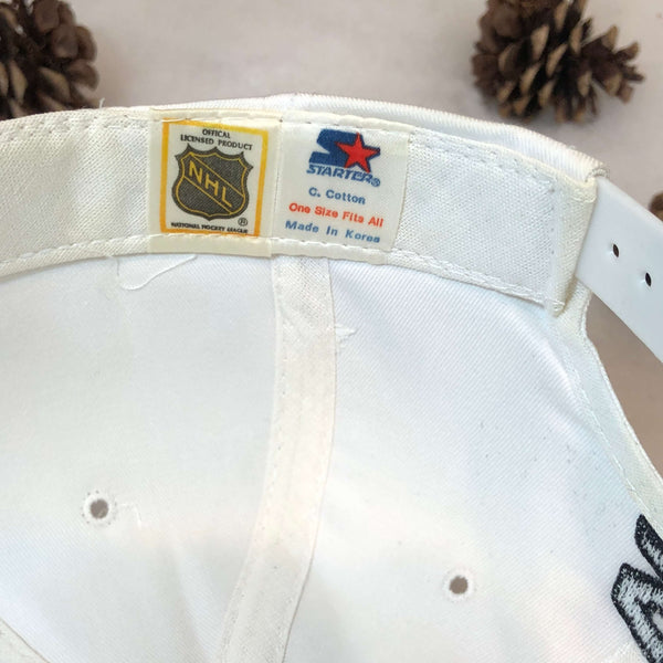 Vintage 1990 NHL All-Star Game Pittsburgh Penguins Starter Twill Snapback Hat