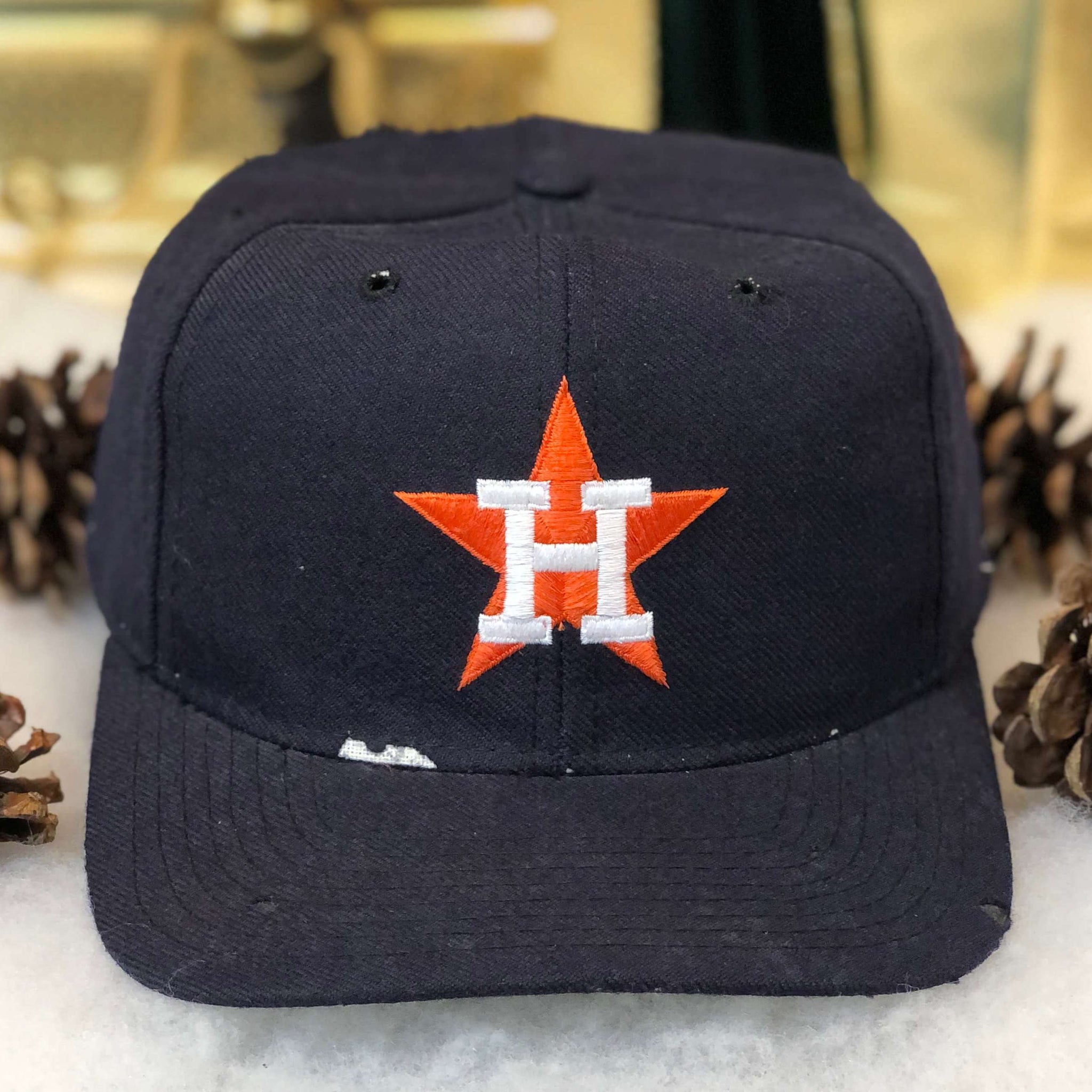 Vintage MLB Houston Astros Starter Wool Snapback Hat