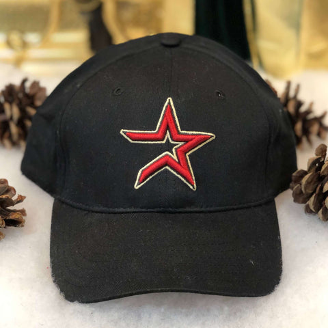Vintage Deadstock NWOT 2002 MLB Houston Astros Cap Day Twill Strapback Hat