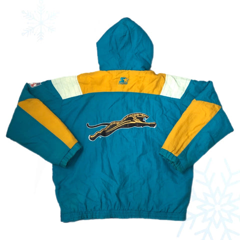 Vintage NFL Jacksonville Jaguars Starter Puffer Jacket (L)