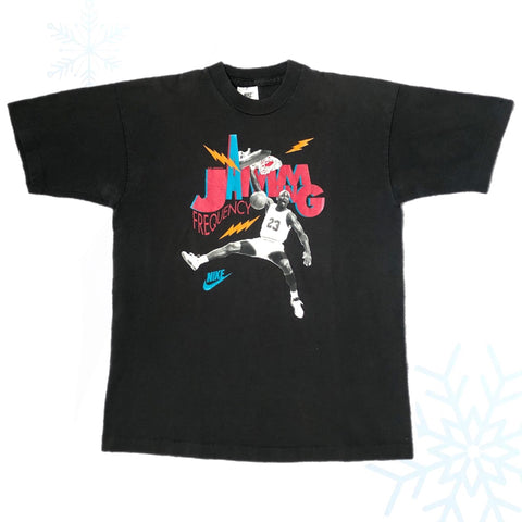 Vintage Michael Air Jordan Jamming Frequency Nike T-Shirt (M)