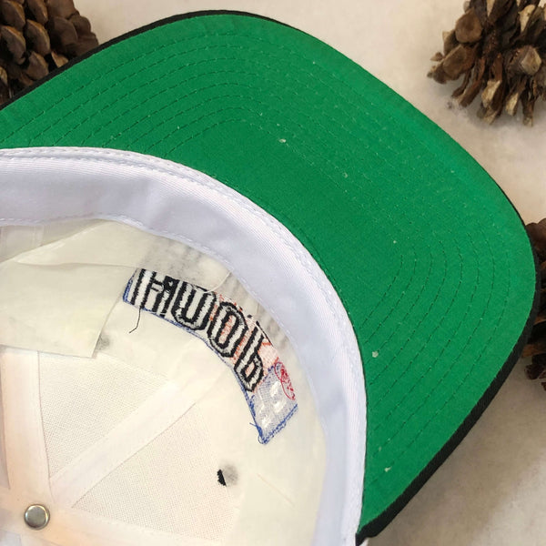 Vintage Deadstock NWOT Hoop It Up 3-on-3 NBC Sports Headmaster Twill Snapback Hat