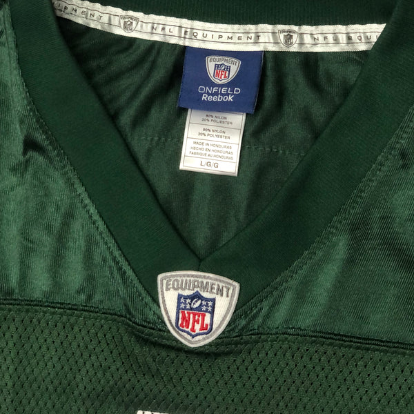 NFL New York Jets Brett Favre Reebok Replica Jersey (L)
