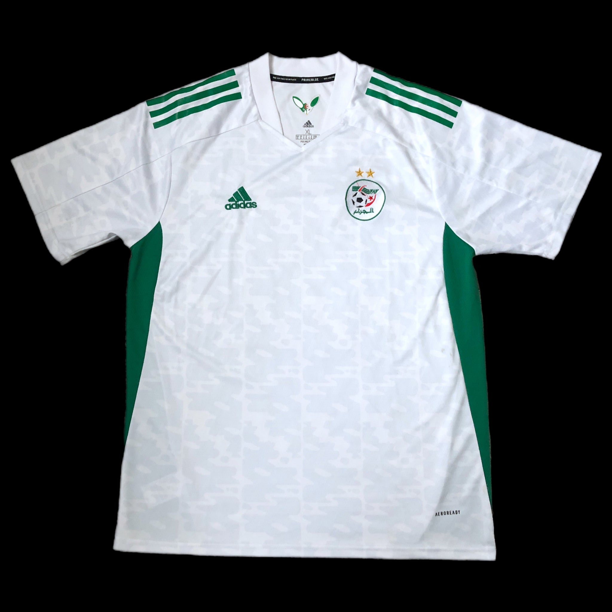 2020-21 Algeria Home Adidas Soccer Jersey (XL)
