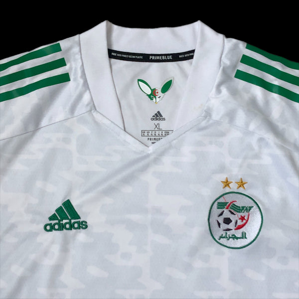 2020-21 Algeria Home Adidas Soccer Jersey (XL)