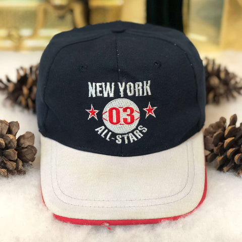 Vintage 2003 NYC New York City All-Stars Basketball Streetball BoomX Jeans Strapback Hat