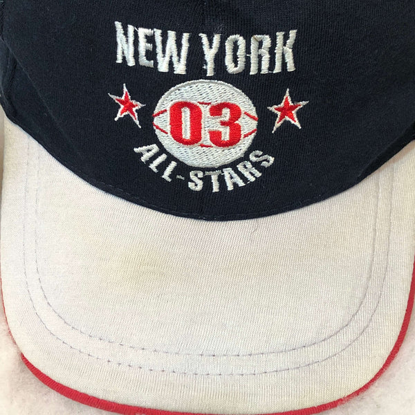 Vintage 2003 NYC New York City All-Stars Basketball Streetball BoomX Jeans Strapback Hat