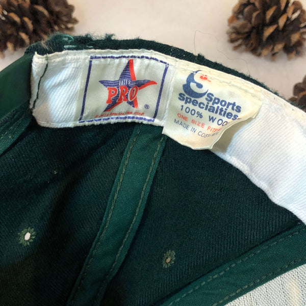Vintage NFL Green Bay Packers Sports Specialties Script *YOUTH* Wool Snapback Hat