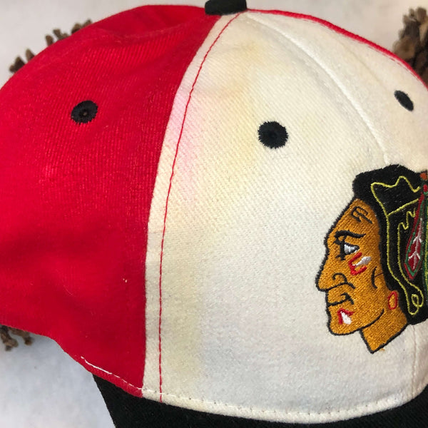 Vintage NHL Chicago Blackhawks Kick10 Bud Light Strapback Hat