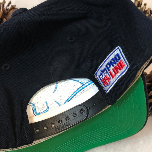 Vintage NFL Carolina Panthers Sports Specialties Plain Logo Wool Snapback Hat