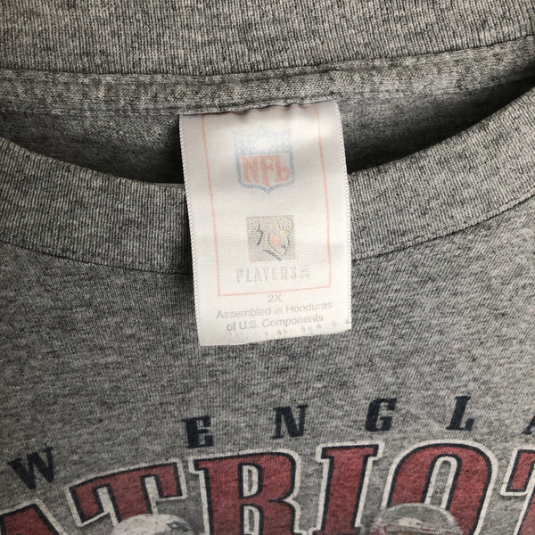 Vintage 2003 NFL New England Patriots AFC Champions T-Shirt (XXL)