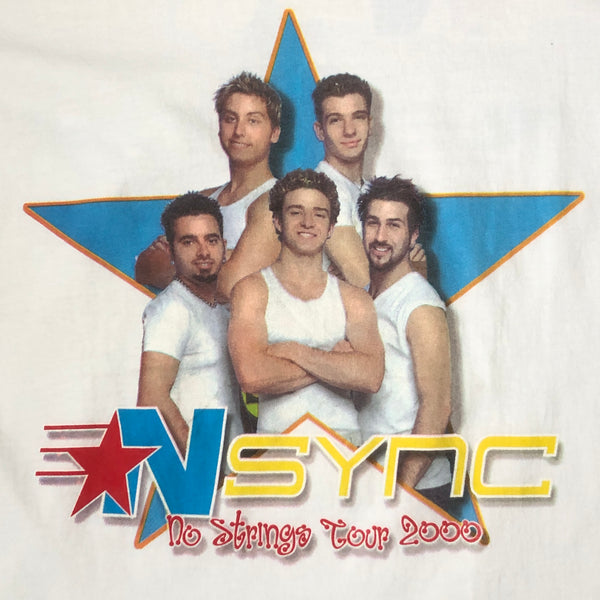 Vintage 2000 *NSYNC No Strings Attached Tour T-Shirt (L)
