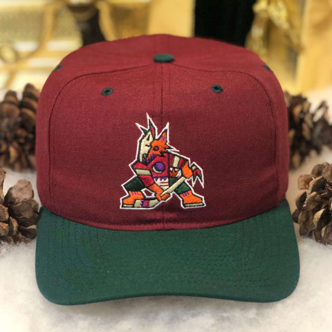 Vintage NHL Phoenix Coyotes Twins Enterprise Wool Snapback Hat