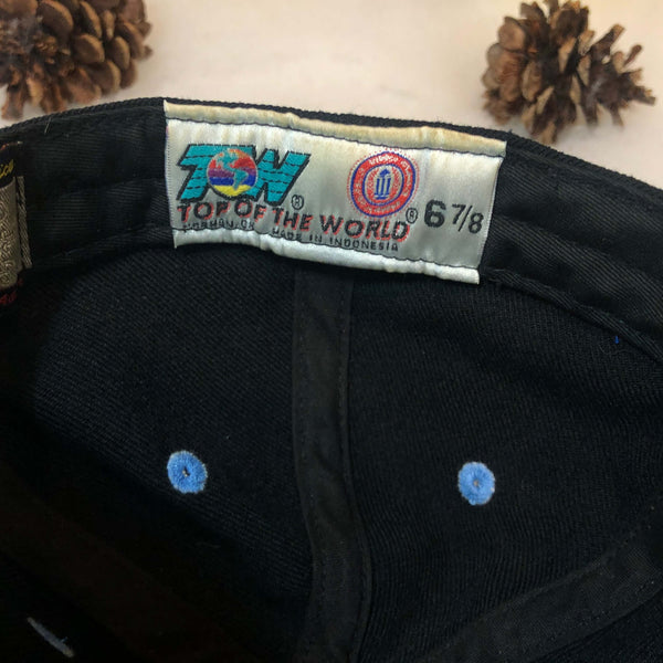 Vintage NCAA UNC North Carolina Tar Heels Top of the World Loyal African Wool Fitted Hat 6 7/8