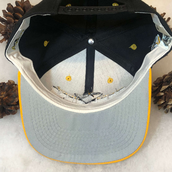 Vintage NHL Pittsburgh Penguins CCM #1 Apparel Wool Snapback Hat