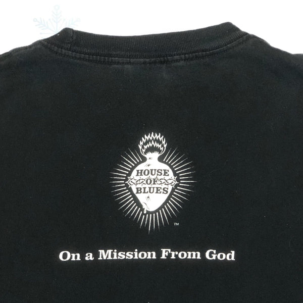 Vintage House of Blues The Blues Brothers "On A Mission From God" T-Shirt (M)