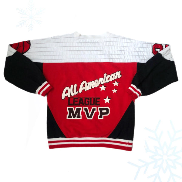Vintage Basketball All-American Champs League MVP Giovanni L'uomo Crewneck Sweatshirt (M)