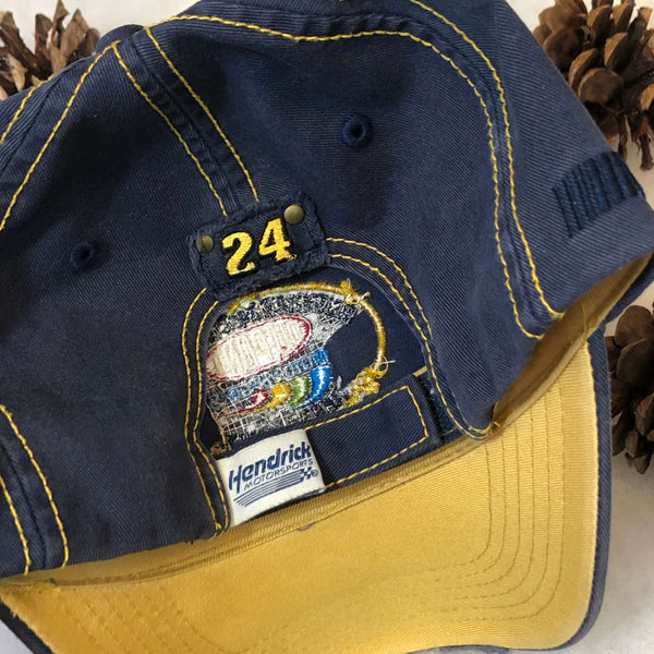 Vintage NASCAR DuPont Motosports Jeff Gordon Distressed Strapback Hat