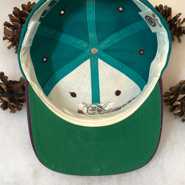 Vintage NHL Anaheim Mighty Ducks The Game Twill Snapback Hat