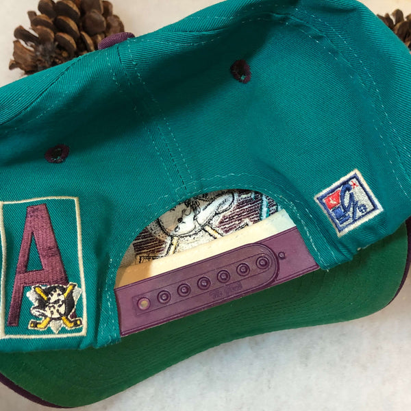 Vintage NHL Anaheim Mighty Ducks The Game Twill Snapback Hat