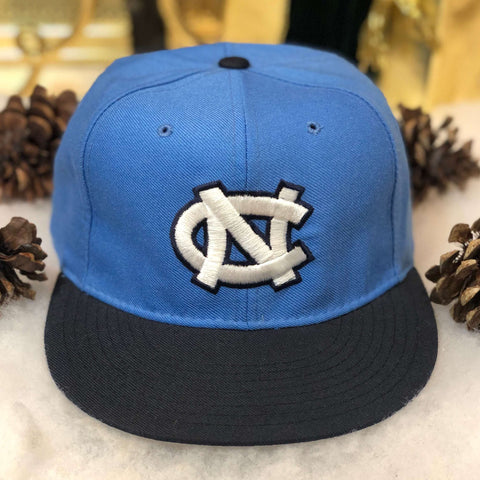 Vintage NCAA UNC North Carolina Tar Heels New Era Wool Fitted Hat 7 3/8