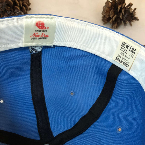 Vintage NCAA UNC North Carolina Tar Heels New Era Wool Fitted Hat 7 3/8
