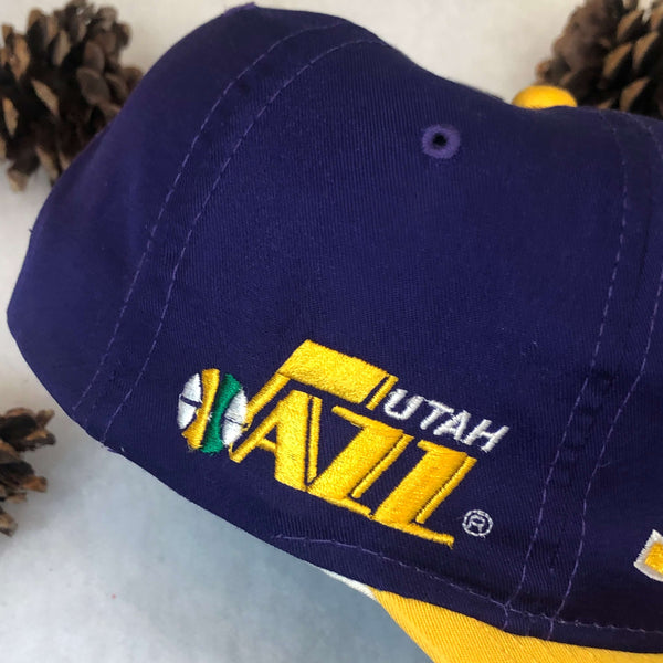 Vintage NBA Utah Jazz Sports Specialties Script Twill Snapback Hat