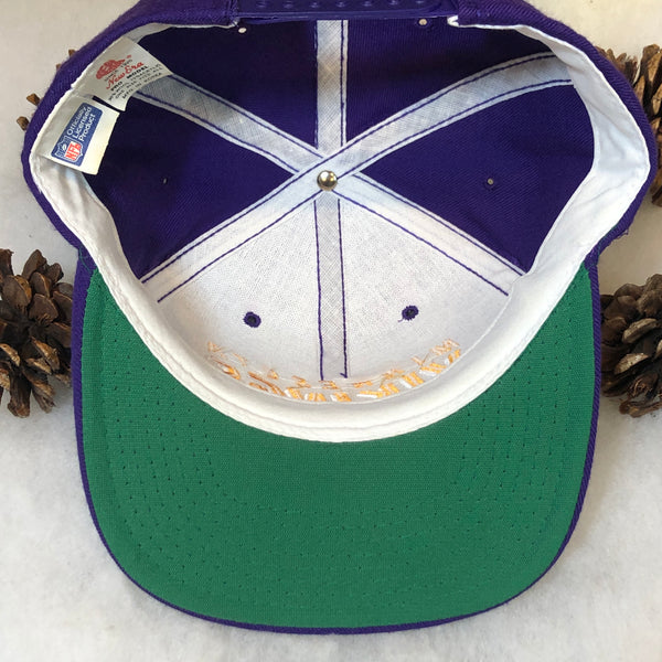 Vintage NFL Minnesota Vikings New Era Wool Snapback Hat