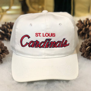 Vintage MLB St. Louis Cardinals Sports Specialties Script Twill Snapback Hat