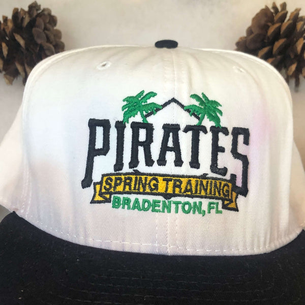 Vintage MLB Pittsburgh Pirates Spring Training Bradenton Florida New Era Wool Snapback Hat