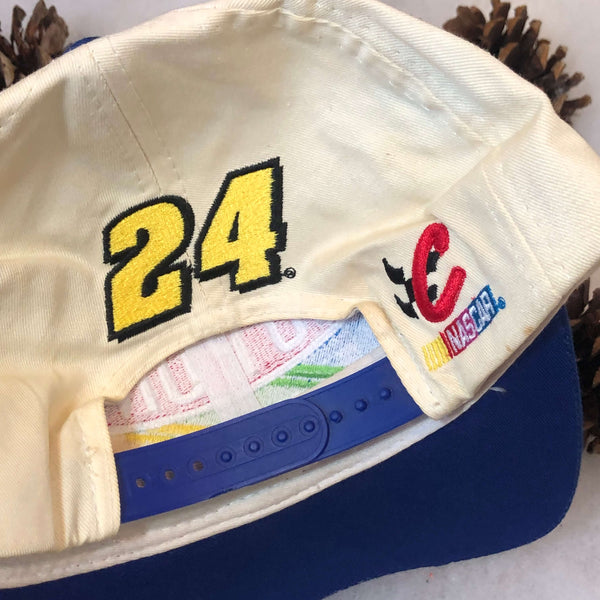 Vintage NASCAR DuPont Racing Jeff Gordon Splash Twill Snapback Hat