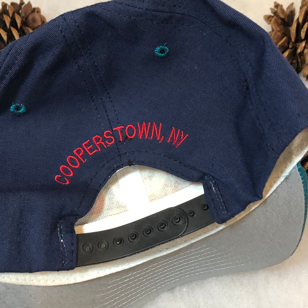 Vintage 1995 MLB Hall of Fame Game Detroit Tigers Chicago Cubs Cooperstown NY New Era Wool Snapback Hat