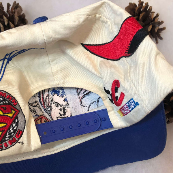 Vintage NASCAR Jeff Gordon Superman Racing Twill Snapback Hat