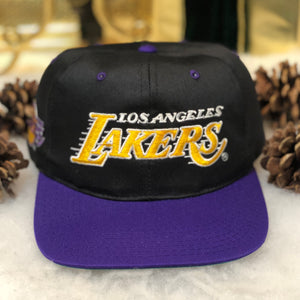 Vintage NBA Los Angeles Lakers Bootleg Twill Snapback Hat