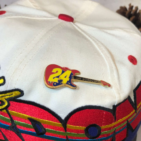 Vintage NASCAR Jeff Gordon DuPont Racing Big Font Twill Snapback Hat