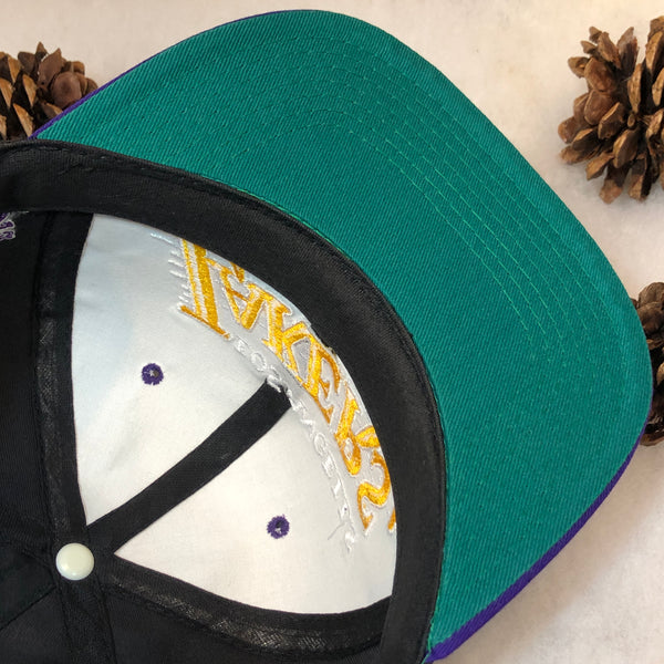 Vintage NBA Los Angeles Lakers Bootleg Twill Snapback Hat