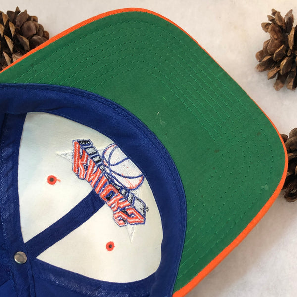 Vintage NBA New York Knicks Twins Enterprise Pinstripe Twill Snapback Hat