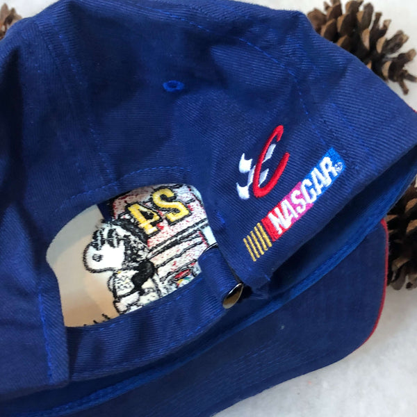 Vintage NASCAR Jeff Gordon Peanuts 50th Celebration Snoopy Strapback Hat