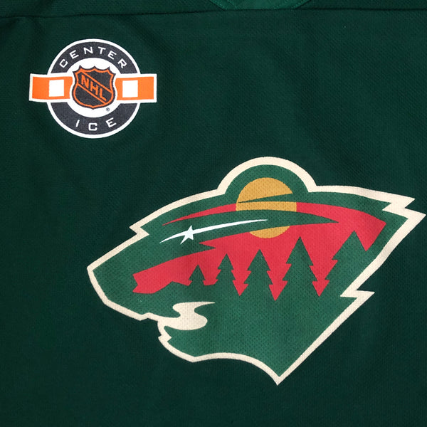 Vintage NHL Minnesota Wild Pro Player Center Ice Practice Jersey (L)