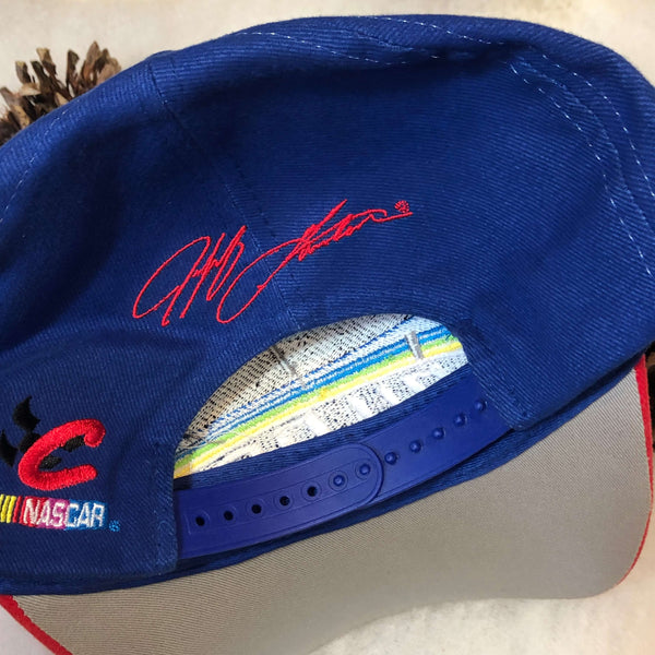 Vintage NASCAR Jeff Gordon Big Race Car Snapback Hat