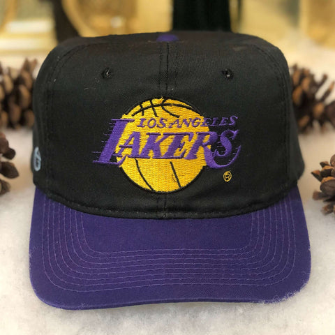 Vintage NBA Los Angeles Lakers The G Cap Twill Snapback Hat